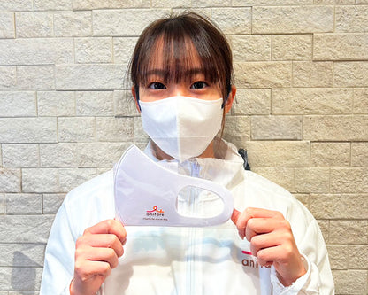 anifareマスク3枚セット（白）